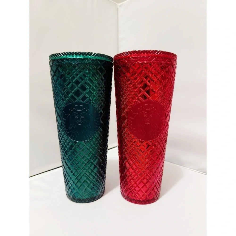 Starbucks Diamond Studded Tumble Bundle in Ruby and Emerald
